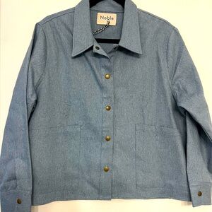 Denim chore jacket